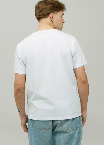 Белая футболка іллюзія Gen
