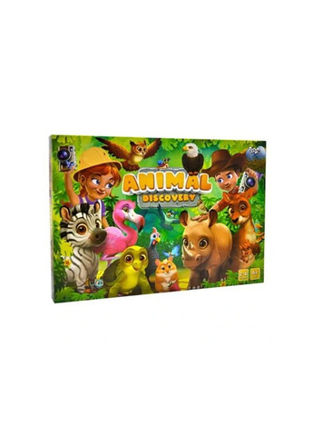 Настольная игра "Animal Discovery" G-AD-01-01U Danko Toys (258776963)