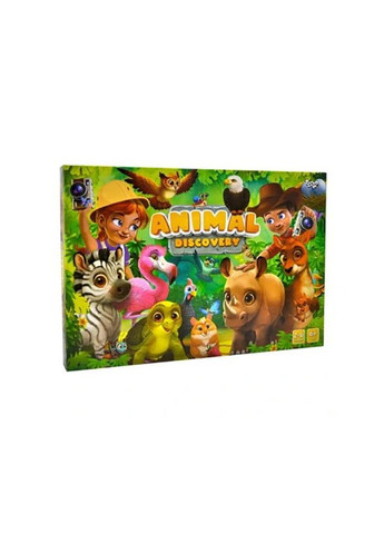Настольная игра "Animal Discovery" G-AD-01-01U Danko Toys (258776836)