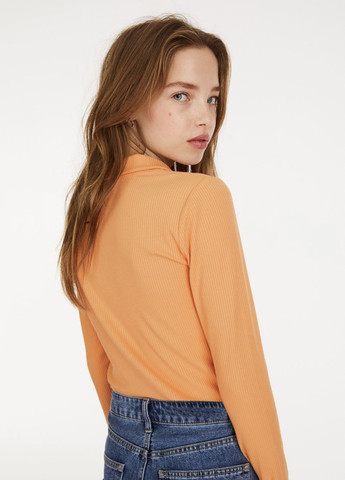 Кроп топ з довгим рукавом H&M Crop top (258783336)