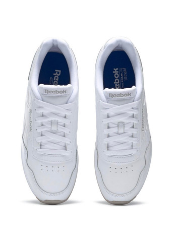 Белые демисезонные мужские повседневные кроссовки royal glide v53955 Reebok