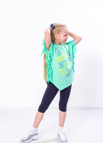 Зелений демісезонний комплект для дівчинки м'ята носи своє (6197-036-33-v12) Носи своє