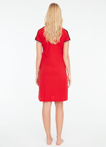 Червона всесезон піжама жіноча, літо (сукня)/ us.polo.assn./ / navy/ m US.POLO.ASSN. 16871