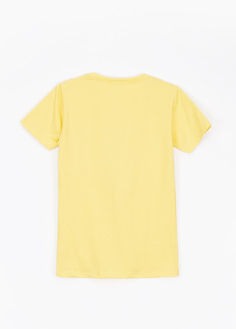 Желтая летняя футболка Baby Show