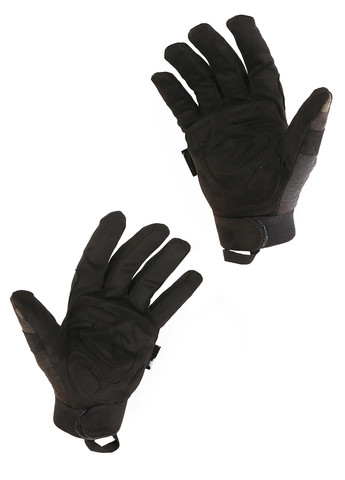 Рукавиці тактичні повнопалі сенсорні Чорний Мультикамуфляж Emerson (258814077)