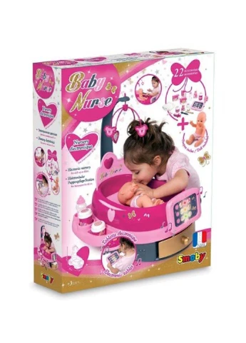 Ігровий центр для догляду за лялькою з пупсом Baby Nurse Smoby (258842673)