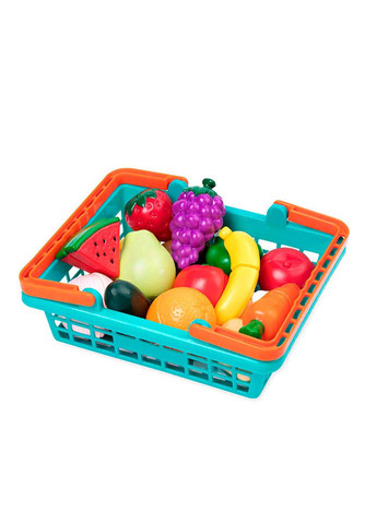 Детский набор игровой Lite Овощи-фрукты в корзинке Battat Lite (258842861)
