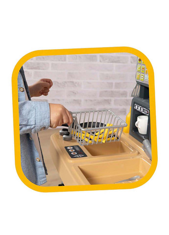 Дитячий інтерактивний ресторан Бургер Хаус 2-в-1 IG116506 63 х 39 х 95.5 см Smoby (258842662)