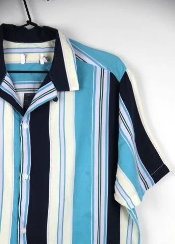Синяя рубашка Topman