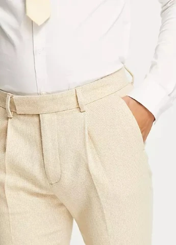 Бежевые брюки Asos