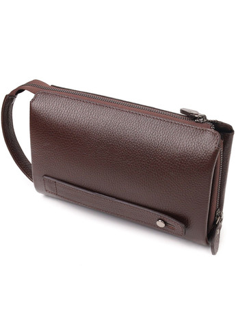 Мужской кожаный клатч 23х14,5х5,5 см Canpellini (258844856)