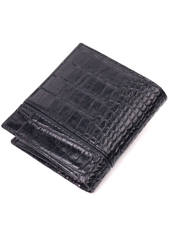 Оригинальное портмоне для мужчин из натуральной кожи 9х10х1 см Karya (258885500)
