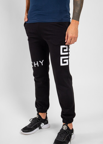 Черные спортивные демисезонные брюки Givenchy