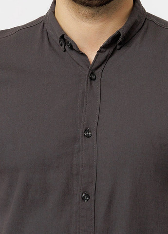 Серая кэжуал рубашка Figo