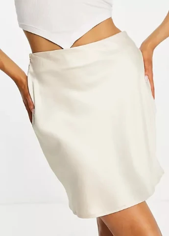 Бежевая юбка Missguided