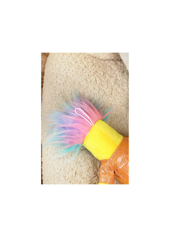 Мягкая игрушка радужные волосы сосиска 40 см. K6004 No Brand (258905004)