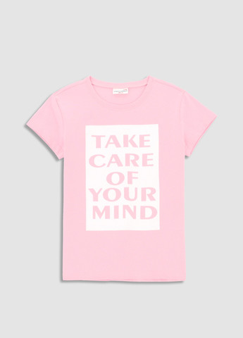 Светло-розовая футболка Coccodrillo