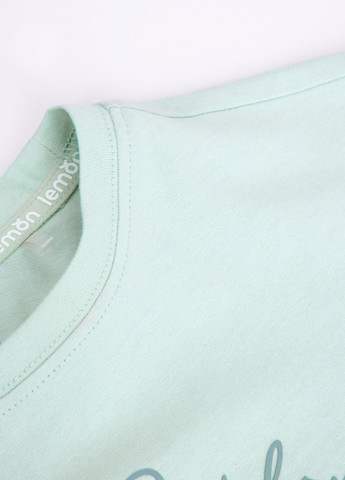 Бірюзова футболка Lemon