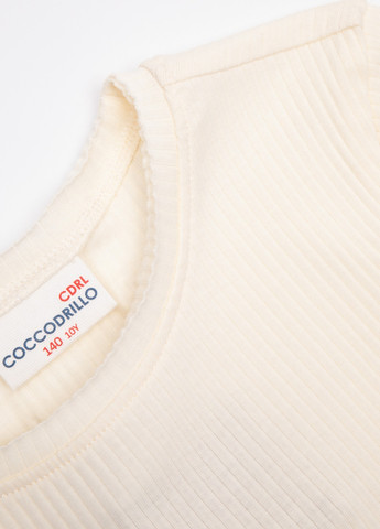 Молочная футболка Coccodrillo