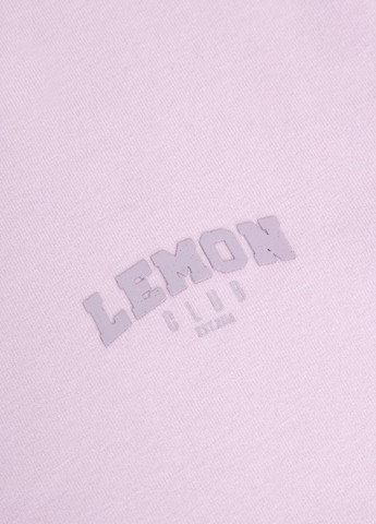 Лавандовая футболка Lemon