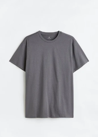 Темно-сіра футболка H&M