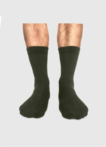 Набор 6 пар теплых махровых носков ORGANIC cotton 42-43 арт. 40001 (Зеленый, черный, серый) JILL ANTONY (258959260)