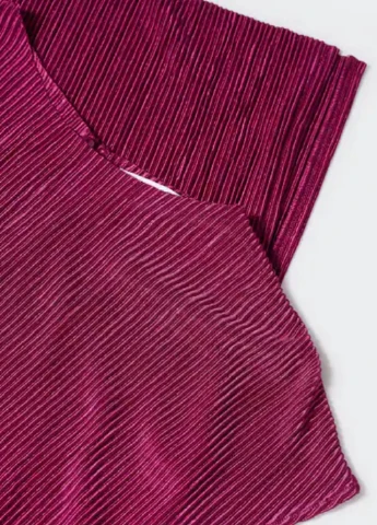 Фіолетова коктейльна сукня Mango однотонна