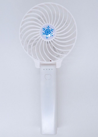 Универсальный портативный ручной вентилятор с аккумулятором и ручкой что складывается Mini Fan Белый VTech (258925253)