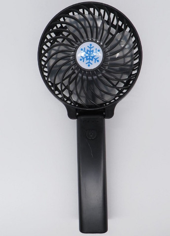 Універсальний портативний ручний вентилятор з акумулятором і складною ручкою Mini Fan Чорний VTech (258965638)