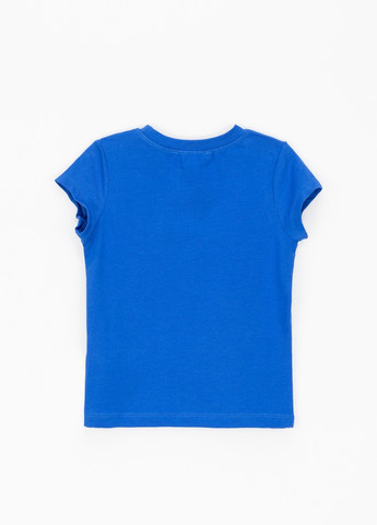 Синяя летняя футболка First Kids