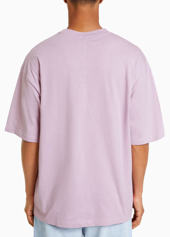 Фіолетова футболка Bershka