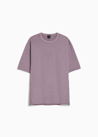 Фіолетова футболка Bershka