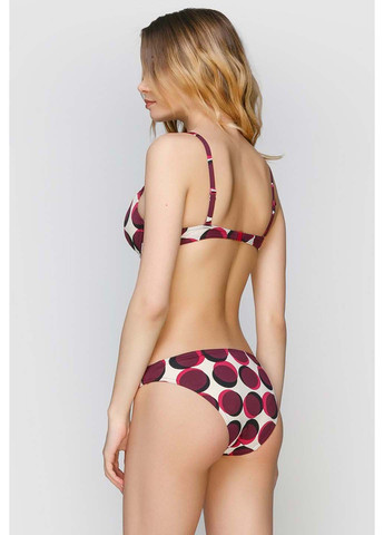 Комбинированный купальник раздельный Huit 8 Belle ile 20-304 Sweet berry