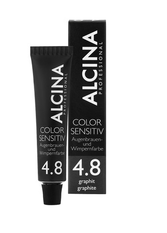Краска для бровей и ресниц 4.8 графит 17 г Alcina color sensitiv (258996213)