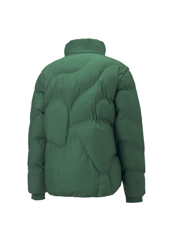 Зелена демісезонна куртка x p.a.m. puffer jacket Puma