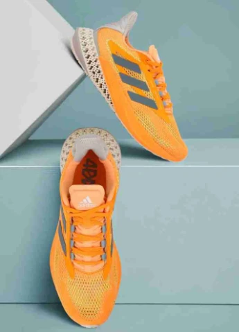 Помаранчеві кросівки 4dfwd pulse m adidas