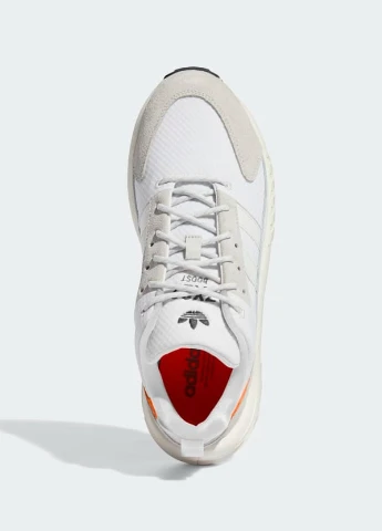 Белые кросовки zx 22 boost adidas