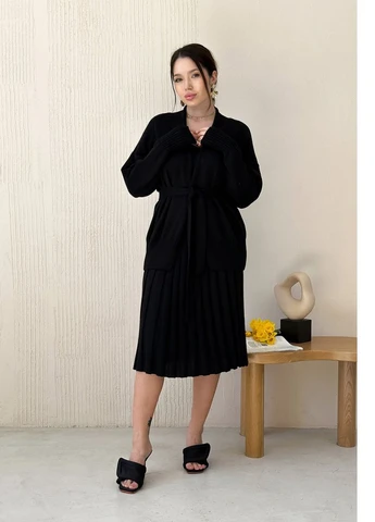Черный кардиган Art Knit