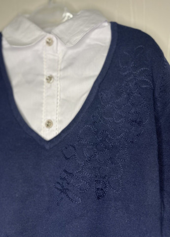 Кофта рубашкой-обманкой для девочки Deloras (258967015)