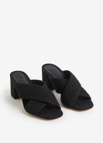Черные босоножки H&M
