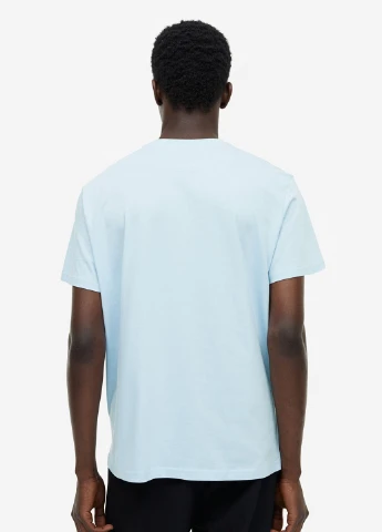 Синяя футболка H&M