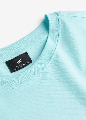 Бирюзовая футболка H&M