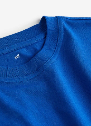 Синяя футболка H&M