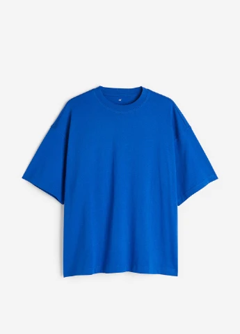 Синяя футболка H&M