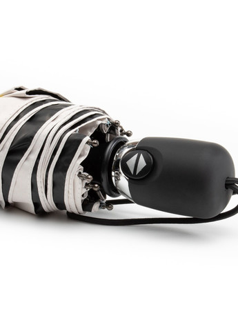 Голубой зонт складной женский полный автомат голубой в полосу Krago (258994509)