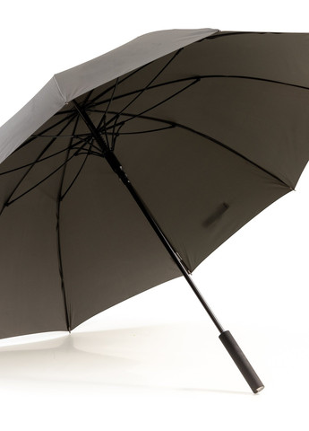 Серый зонт трость 10-ти спицевый с прорезиненной ручкой soft touch серый Krago (258994530)