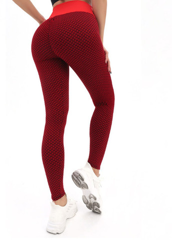 Легінси жіночі спортивні L 6090 червоні Fashion (259014932)