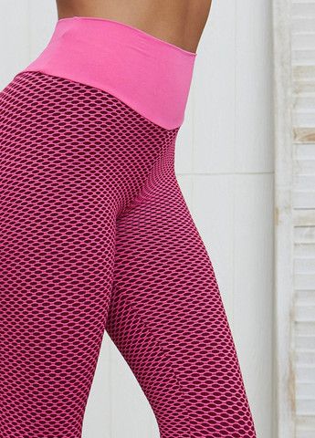 Легінси жіночі спортивні XL 6095 рожеві Fashion (259014888)