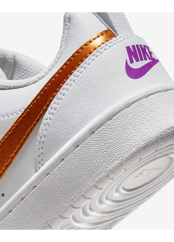Белые демисезонные кроссовки court borough low 2 se Nike