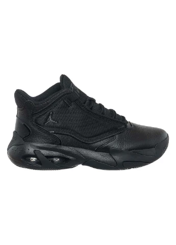 Черные демисезонные кроссовки the max aura 4 black cat Jordan